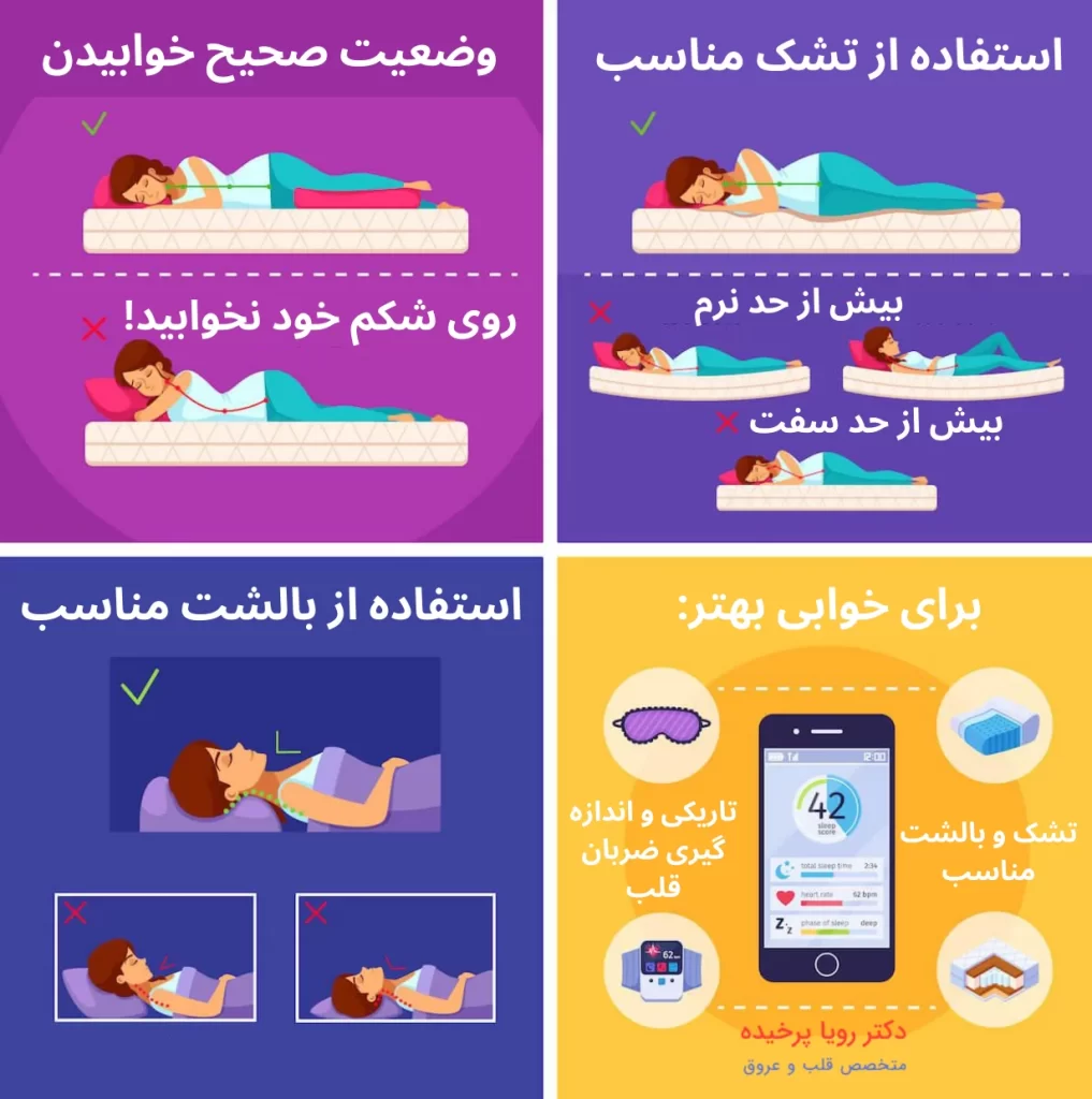 بهترین وضعیت خواب برای قلب