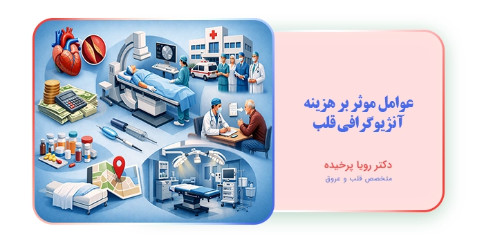 عوامل موثر بر هزینه آنژیوگرافی قلب